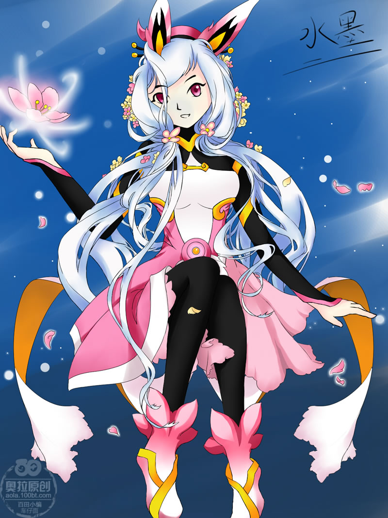 鼠绘神迹萤（水墨）