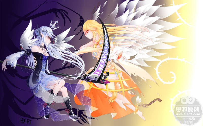 服装设计：深渊十字&浅金神裔