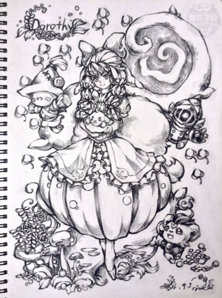 手绘魔境仙踪合辑