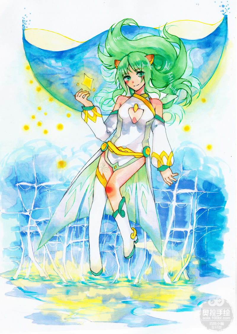 奥拉星手绘 森罗可兰