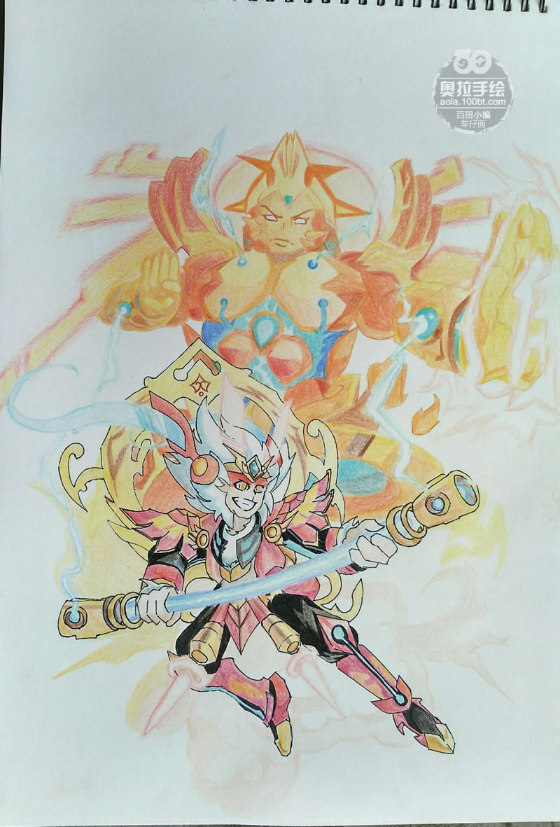 奥拉星手绘 孙悟空·完全体