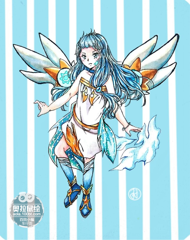 奥拉星鼠绘 修罗萌版拟人