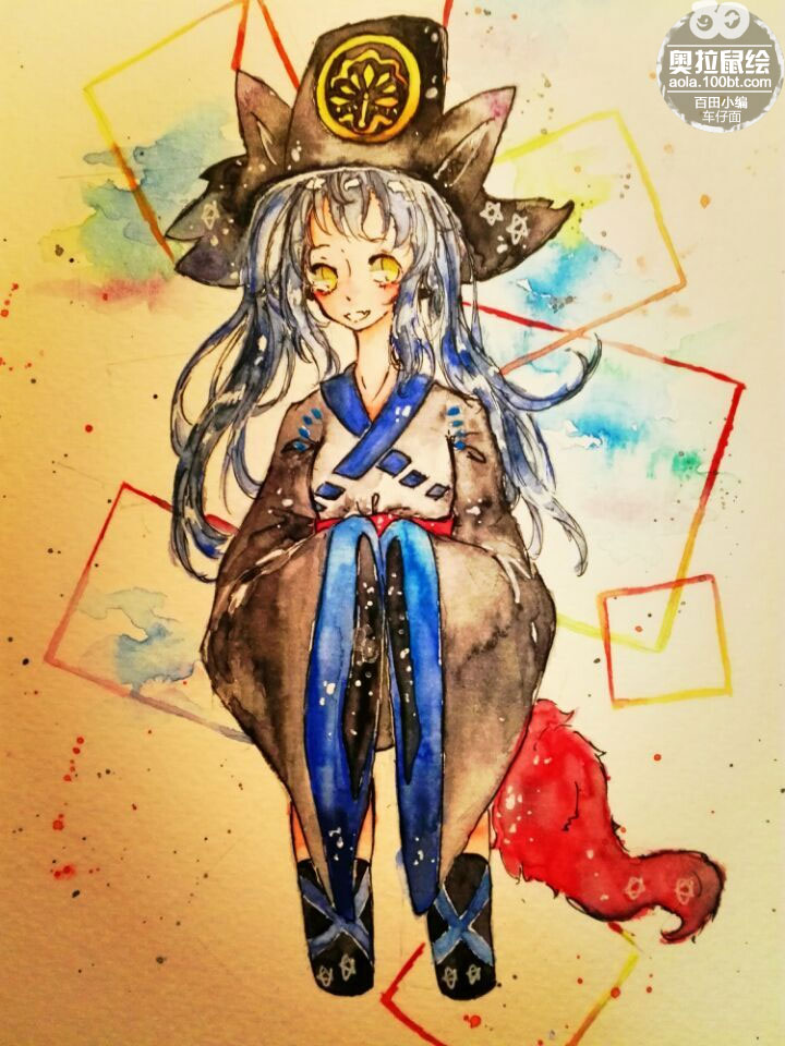 奥拉星鼠绘 鬼墨小怪