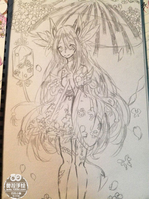 奥拉星手绘 服装同人