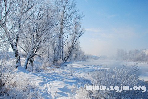 梦见露成霜雪