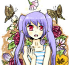 龙斗士花与安比德手绘 Rex作品