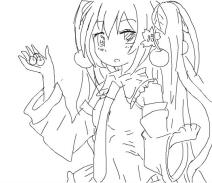 初音*樱*临摹 一点修改