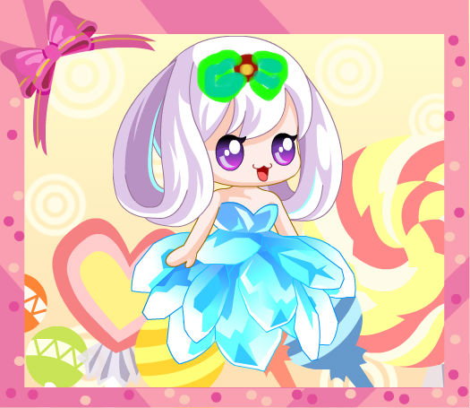 可爱小精灵_百田涂鸦板_百田网