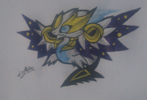 龙斗士小混沌 灰机手绘作品