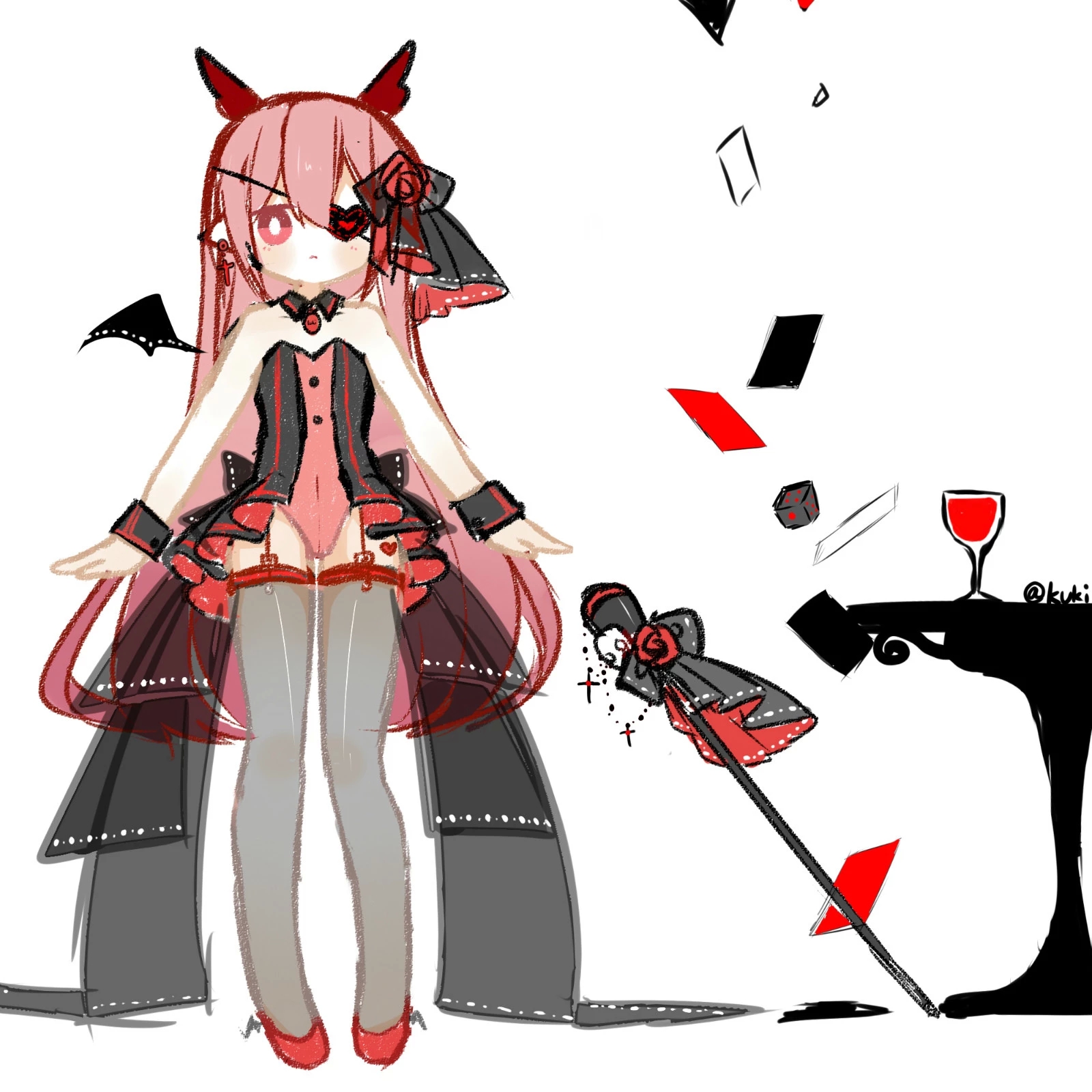 【kuki】被腾讯大爷封了两天来这边诈尸玩.[血