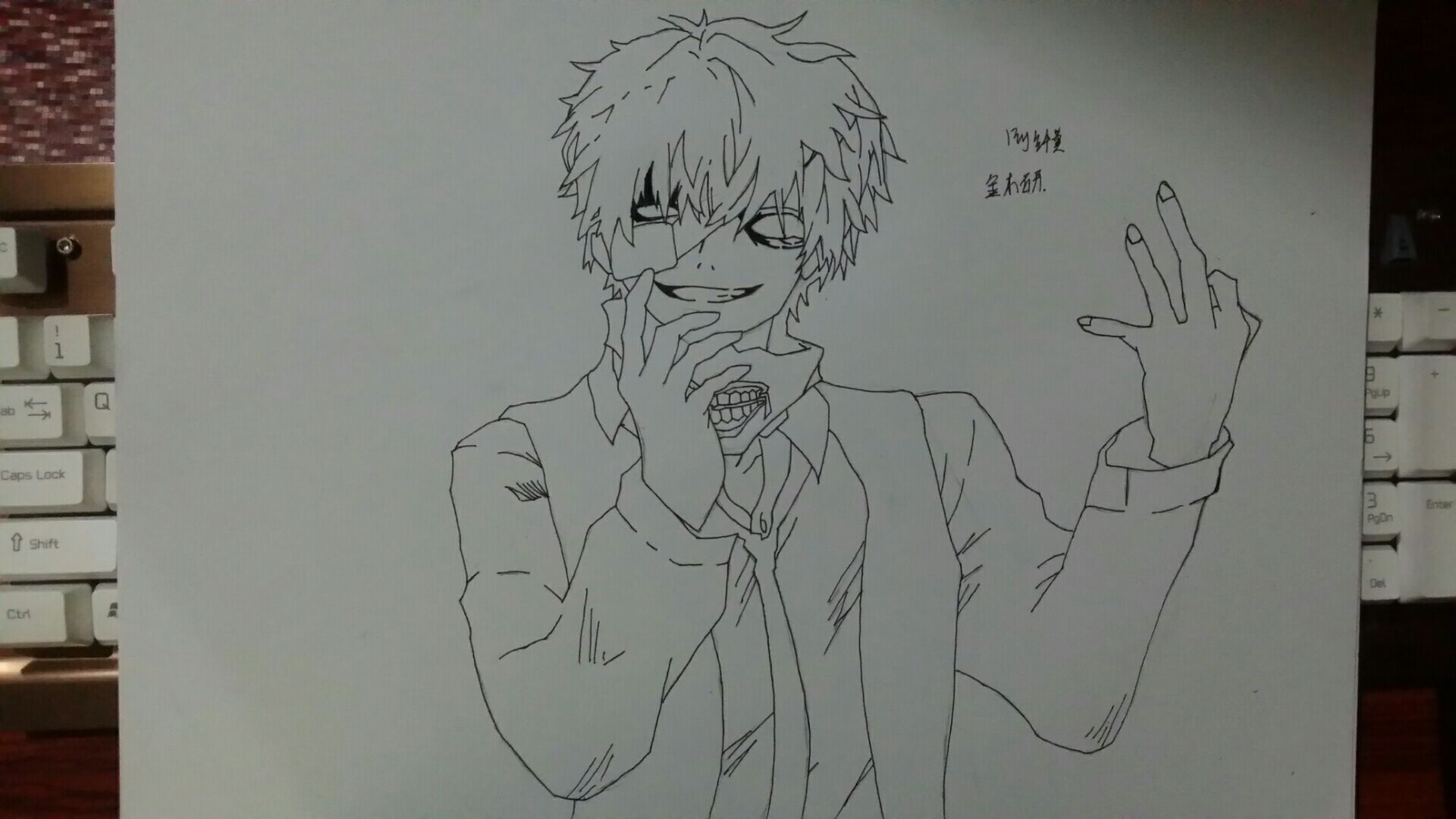 【DW&纤莫】手绘一只金木研