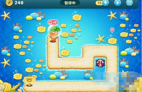 【攻略】保卫萝卜挑战主题第22关挑战22金萝