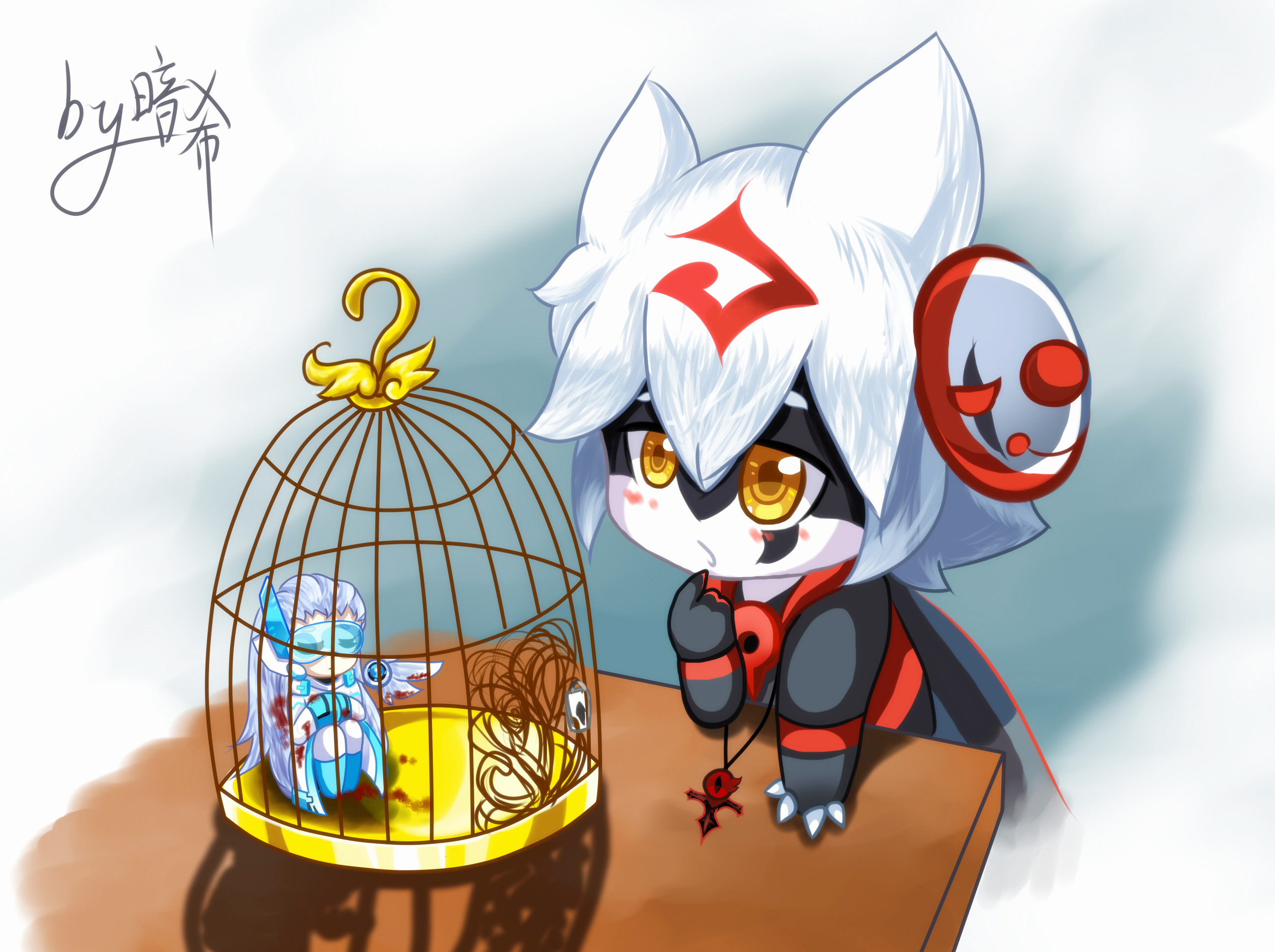 奥拉星板绘 零由