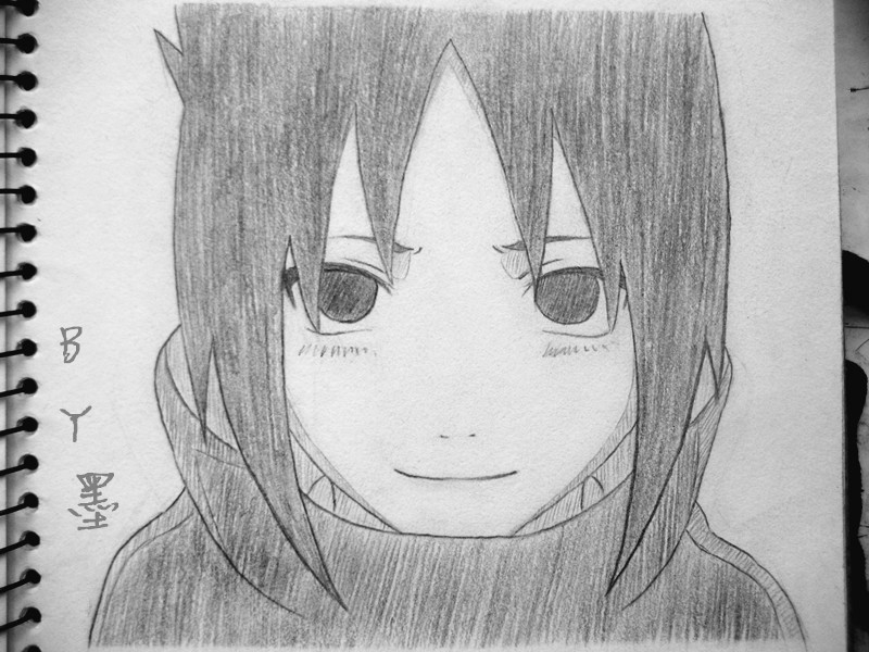 原创-佐助(幼时)-火影忍者-手绘