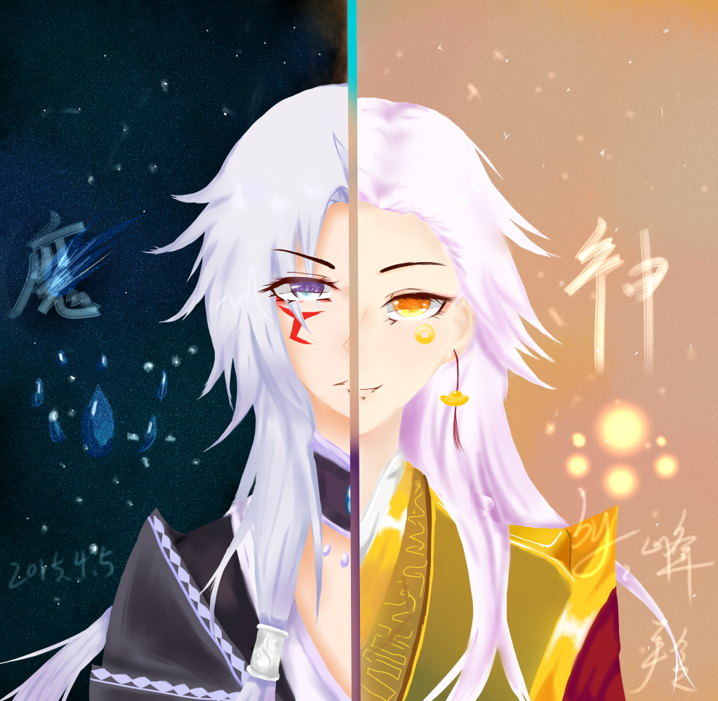 峰羚奥比岛板绘秀作品--恶与善