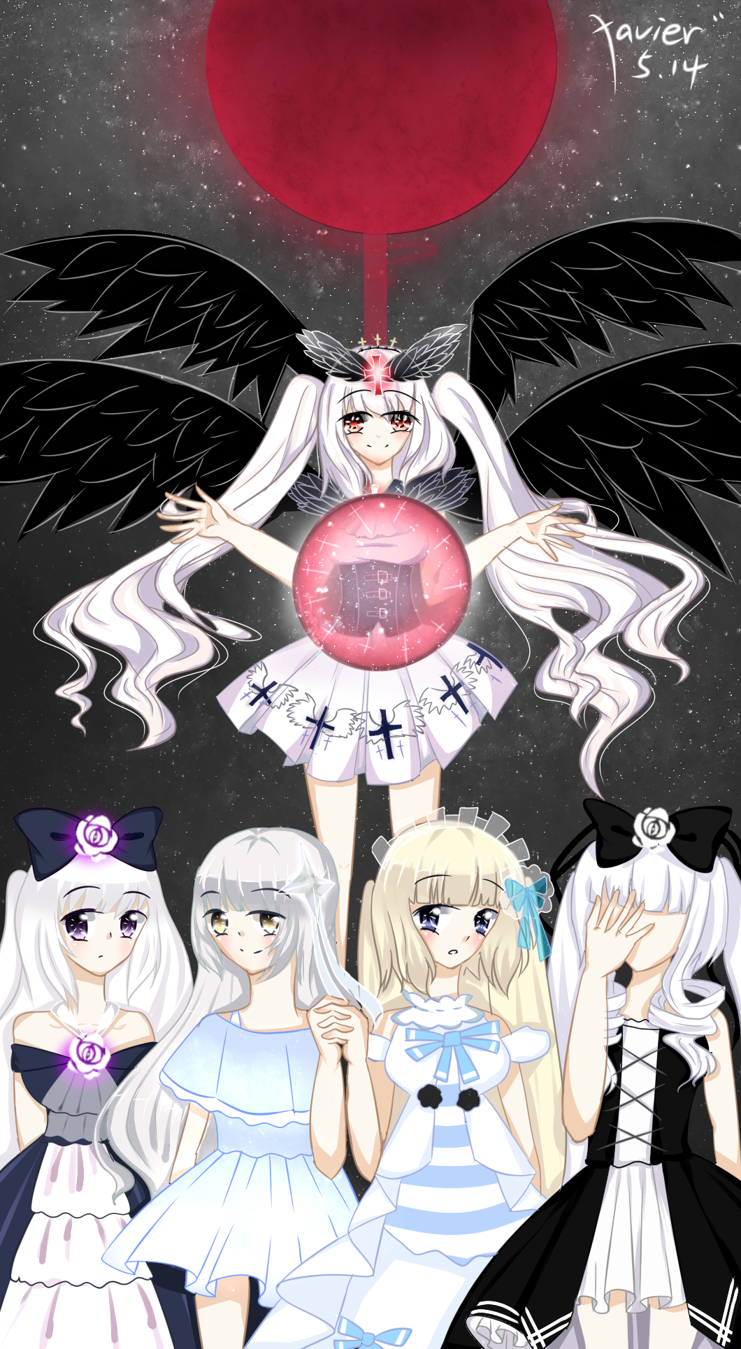 泽维尔奥比岛板绘作品给星雪的同人